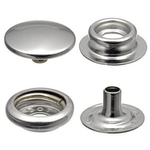 Stainless Steel Durable Snap Fasteners