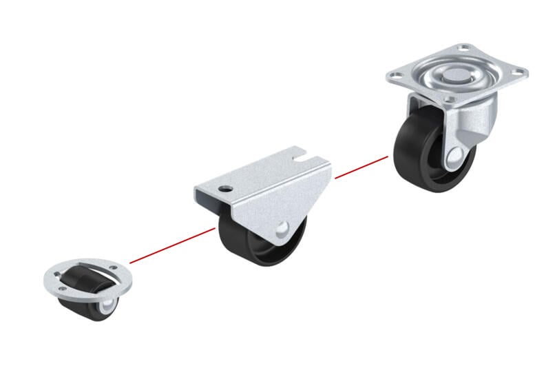 Compacta castors